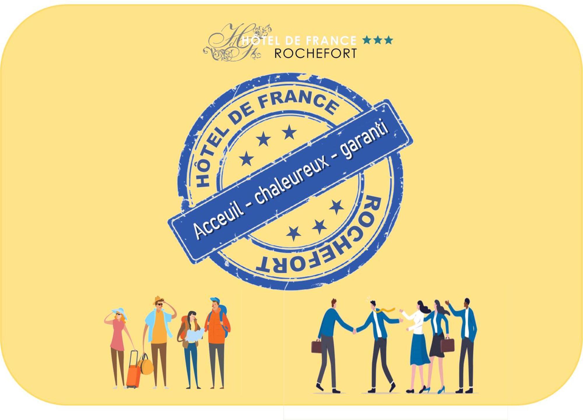 רושפור Hotel De France Citotel מראה חיצוני תמונה